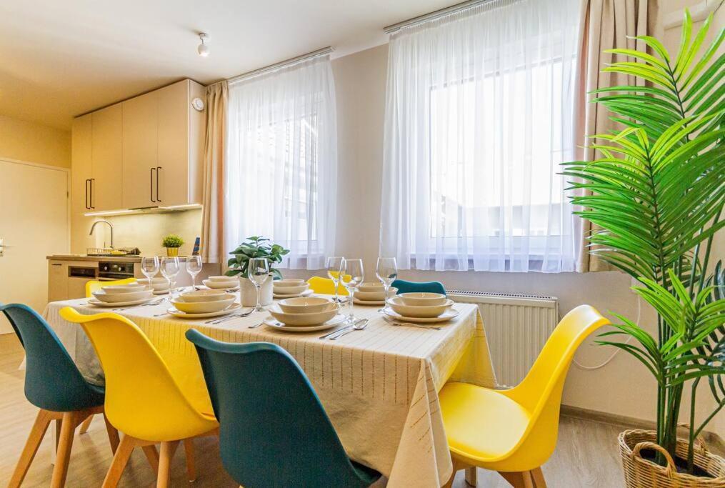 Roomy Apartment 80Sqm At City Center Free Parking Space, Ac & Balcony Budapešť Exteriér fotografie