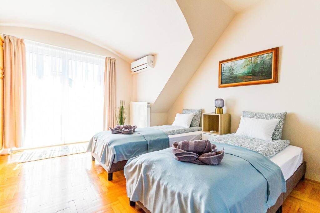 Roomy Apartment 80Sqm At City Center Free Parking Space, Ac & Balcony Budapešť Exteriér fotografie